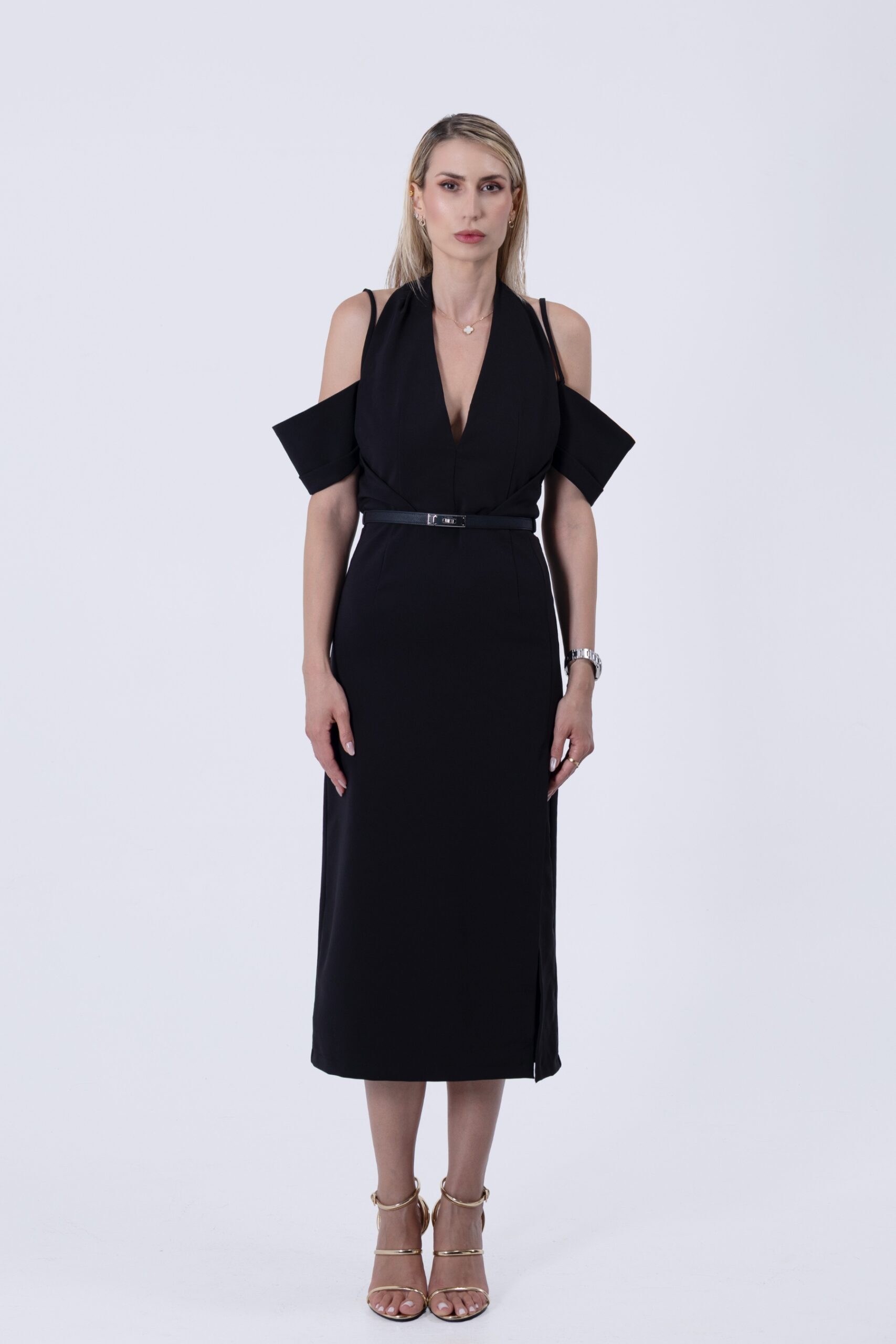 Riviera Dusk Midi Dress – 1