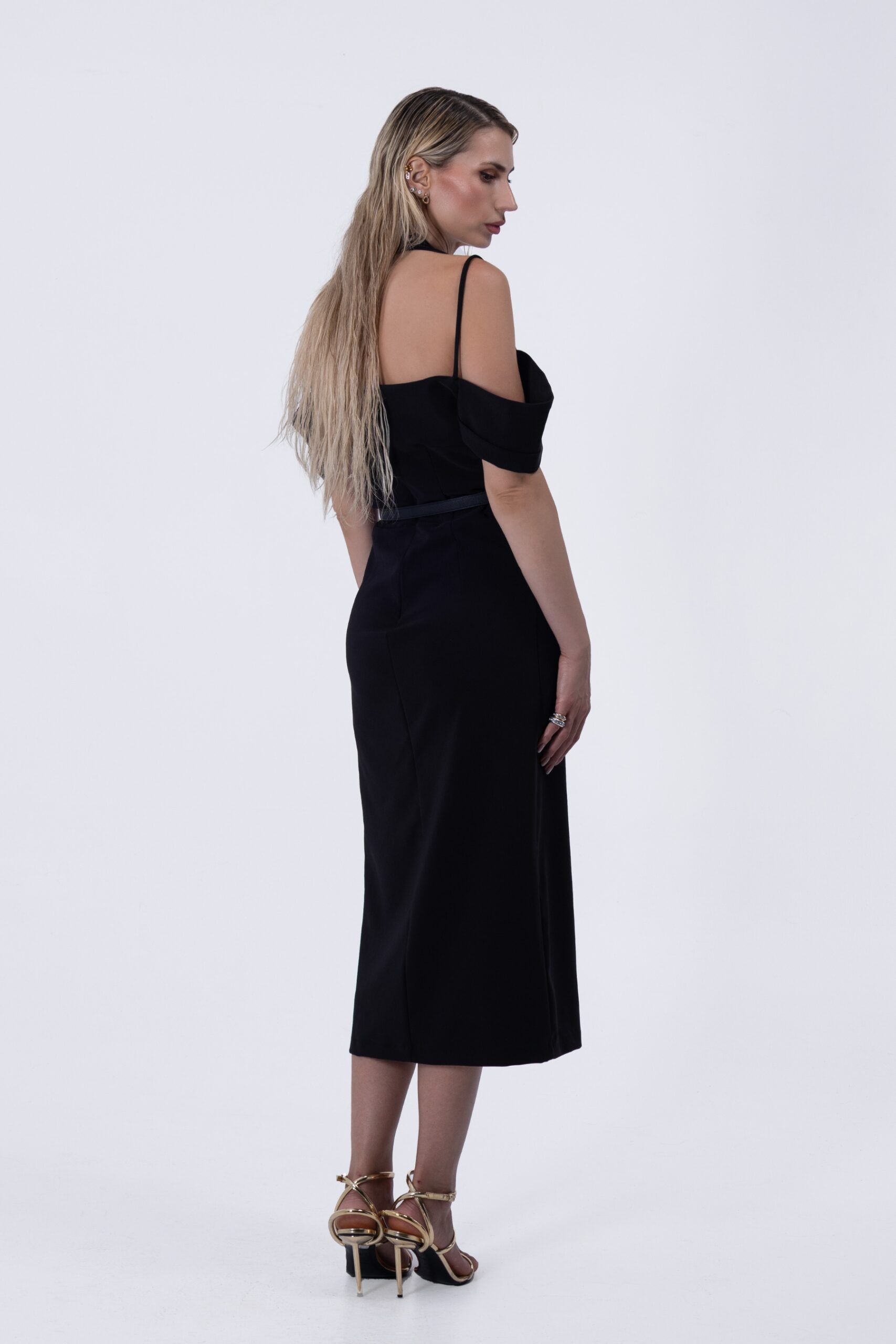 Riviera Dusk Midi Dress – 5